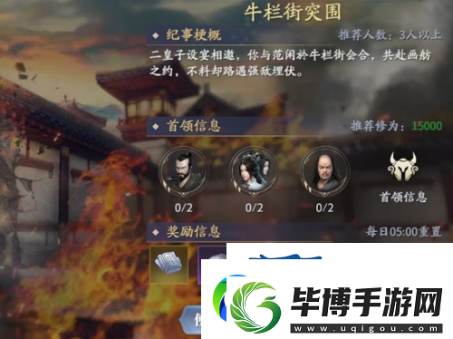 庆余年手游牛栏街突围怎么打